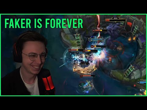 Caedrel Reacts To FAKER'S MONSTER Play & Medic's Line
