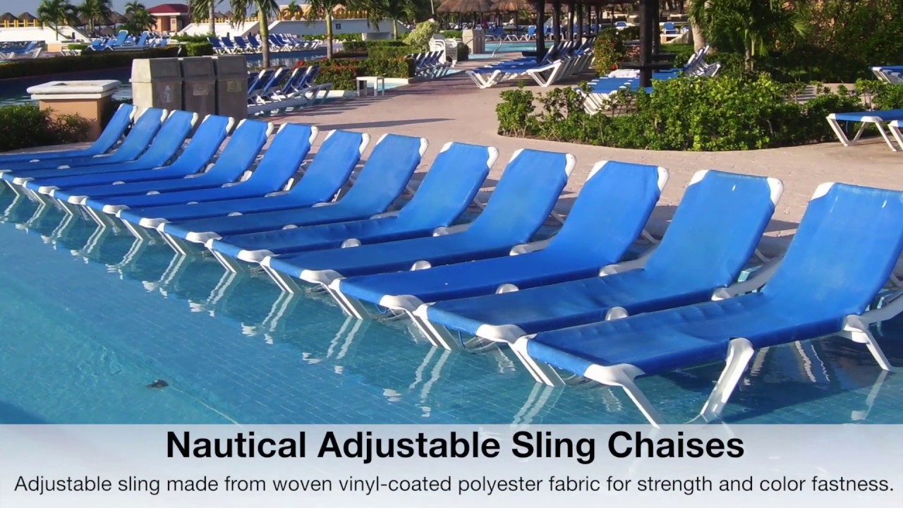 Focus sur la collection de chaises longues Grosfillex en vidéo