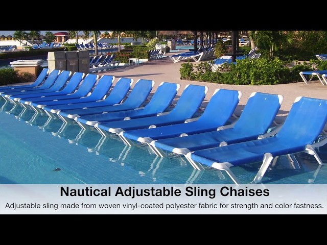 Focus sur la collection de chaises longues Grosfillex en vidéo