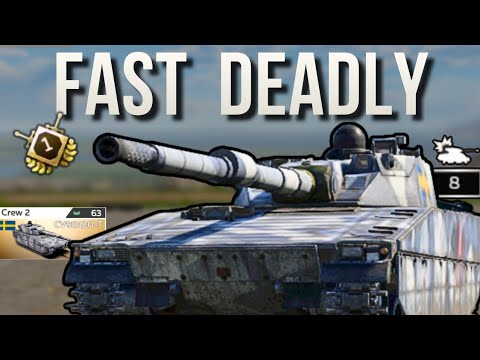 This Swedish Light Tank Is BROKEN | CV90120-T | War Thunder Mobile 