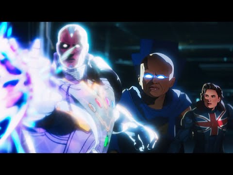 What If...? 3x08 Series Finale - Infinity Ultron Attacks The Evil Watchers & Rescue Uatu & Peggy (HD
