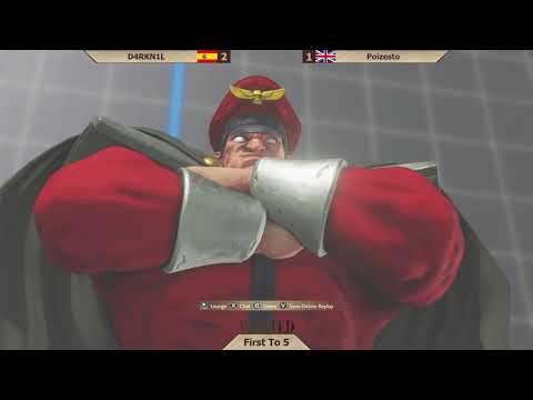 D4RKN1L (M.Bison) vs Poizesto (Cammy/Kolin) FT5 - WANTED SFV EP38