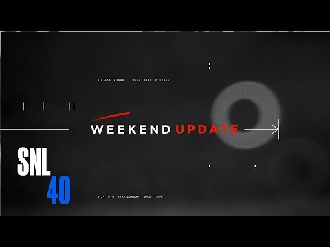 Weekend Update: Part 1 - Saturday Night Live