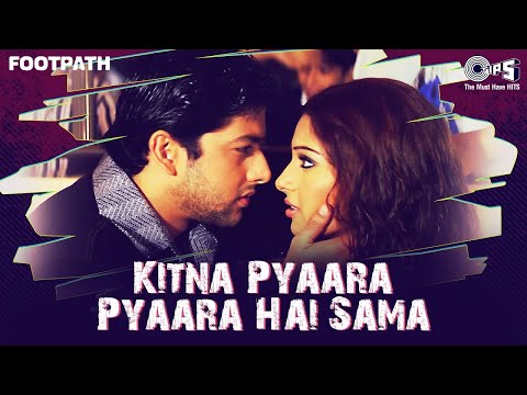 Kitna Pyaara Pyaara Hai Sama | Footpath | Aftab & Bipasha Basu | Bollywood Romantic Song