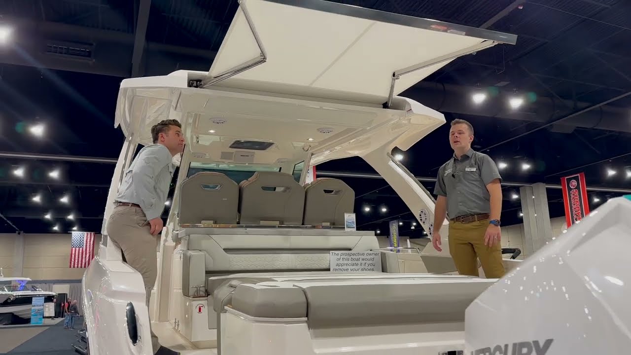 2023 Tiara 34LS Boat Show Walkthrough - May Delivery On New Orders