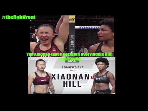 UFC 238: Yan Xiaonan vs. Angela Hill post fight talk! #CB99talks