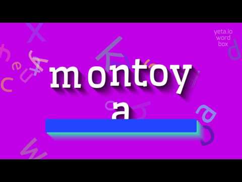 How to say "montoya"! (High Quality Voices)