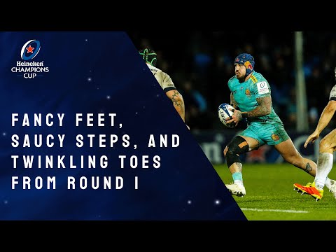 Best Steps and Clean Breaks from Round 1 │Heineken Champions Cup Rugby 2021/22