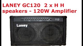 Video thumbnail for LANEY GC120  2 x H H speakers 120W Amplifier Overview. by LeOnline