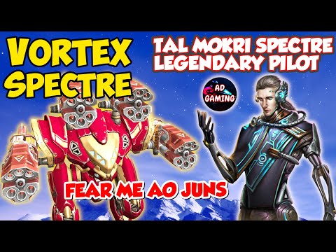 Vortex Spectre The BOOM!!! Effect Hunting AO JUN - War Robots Mk2 Gameplay WR