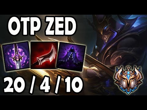 OTP Zed vs Talon [ MID ] Lol Challenger Korea