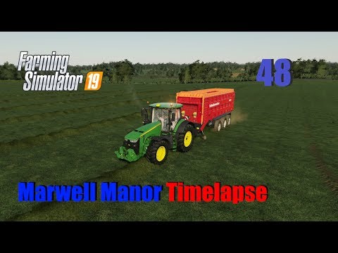 Farming Simulator 19 Timelapse Marwell Manor EP48