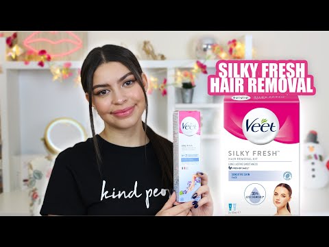Veet Silky Fresh Hair Removal Cream - NEW formula , no...