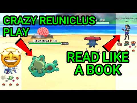 Crazy Reuniclus Play! (Pokemon Showdown Random Battles) (High Ladder)