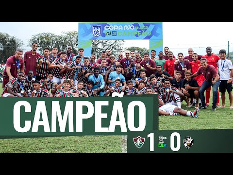 BASTIDORES | FLUMINENSE 1 X O VASCO | COPA RIO SUB-15 | FINAL | JOGO DA VOLTA