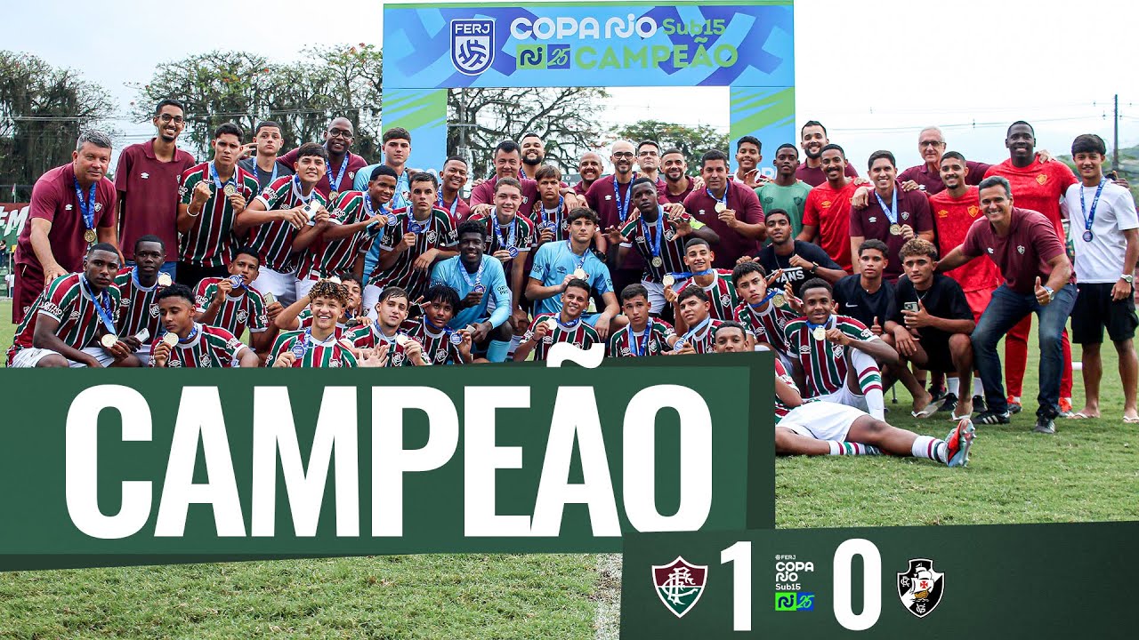 BASTIDORES | FLUMINENSE 1 X O VASCO | COPA RIO SUB-15 | FINAL | JOGO DA VOLTA