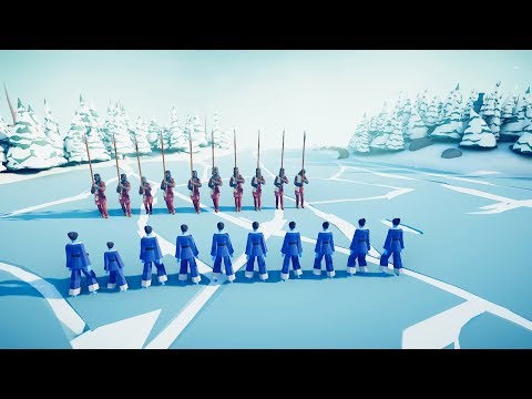 10 Halberds Vs Every Unit ? - Totally Accurate Battle Simulator TABS