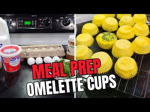 Meal Prep Omelette Cups: Freezer Friendly & Super Easy!