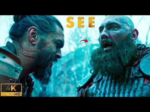 Jason Momoa’s Most Intense Battle Ever – Baba Voss in See 4K scene