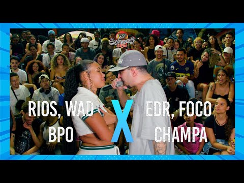 Rios, Wad e BPO x EDR, Champa e Foco - SEMIFINAL - EDIÇÃO DE TRIO - CLANDESTINA031 - BH/MG