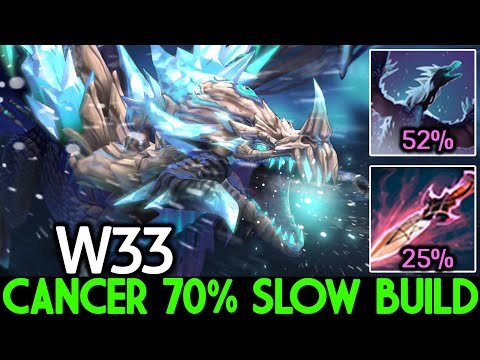 W33 [Winter Wyvern] New Cancer Hero Mid 70% Slow Build Dota 2