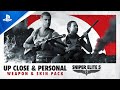 Sniper Elite 5 - Up Close & Personal Weapon & Skin Pack | PS5 & PS4 Games