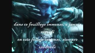 Alcest - Nous sommes l&#39;emeraude - lyrics (sub french-spanish)