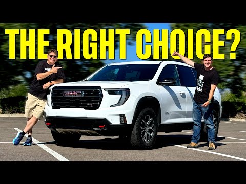 2025 GMC Acadia vs Chevy Traverse and Buick Enclave: And The One To Get Is...