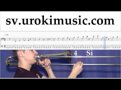 Lär Dig Spela Trombon Passenger - Let Her Go Tabs Nybörjare Del 1 övningar um-i492