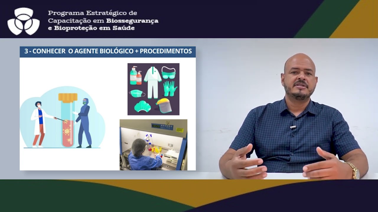 Noções básicas de Biossegurança e Bioproteção Laboratorial