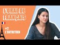 L’épreuve à l’orale