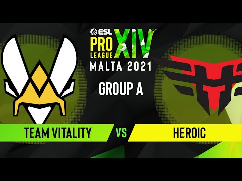 CS:GO - Team Vitality vs. Heroic [Inferno] Map 3 - ESL Pro League Season 14 - Group A