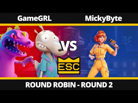 NASB @ ESC 5 - Round 2 - GameGRL (Rocko, Reptar) Vs. MickyByte (April) - EU Tournament