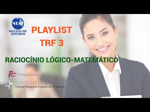 Curso Raciocínio Lógico Matemático TRF 3 SP 2016