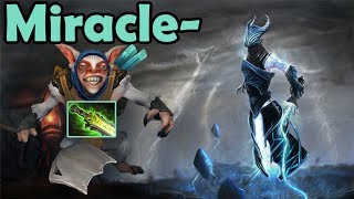 Gorgc Razor vs Miracle Meepo | Hard Game