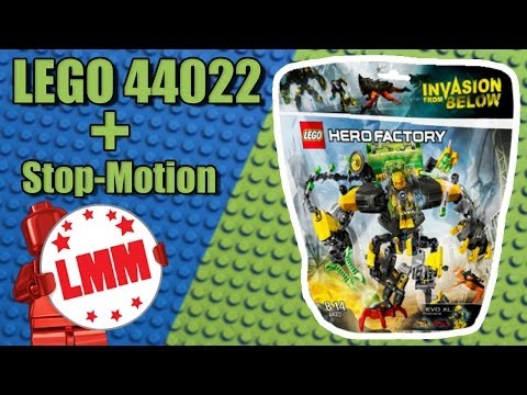 Vidéo LEGO Hero Factory 44022 : Evo XL Machine