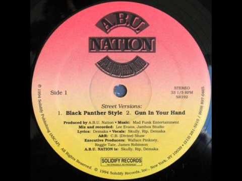A.B.U. NATION (AFRICAN BROTHERS UNITED) - BLACK PANTHER STYLE ( rare 1994 NY rap )