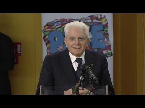 Inaugurazione del PALASERMIG alla presenza del Presidente della Repubblica Sergio Mattarella