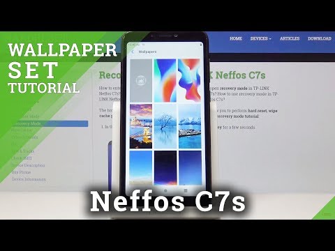 How to Change Wallpaper in TP-LINK Neffos C7s - Desktop Update