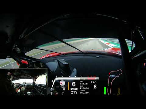 2018 Ferrari Challenge APAC Monza Championship fight onboard