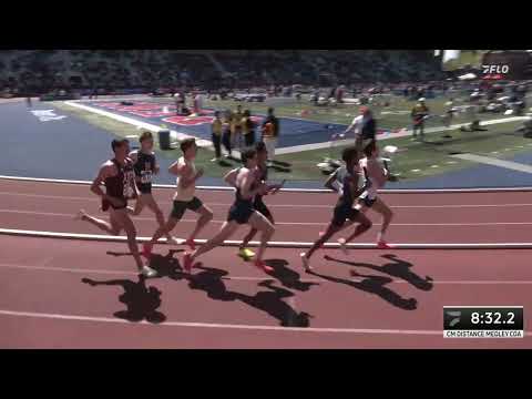 Collegiate Men's DMR Comes Down To Anchor Leg At Penn Relays 2024
