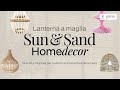 Lanterna a maglia Sun & Sand Homedecor, la scelta migliore per la decorazione estiva della casa
