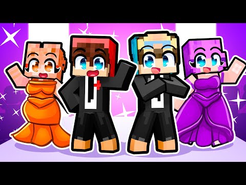 Playing DRESS to IMPRESS in Minecraft!