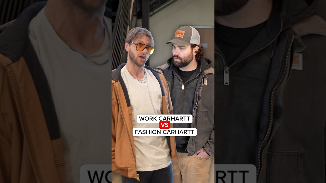 Work Carhartt vs. Fashion Carhartt