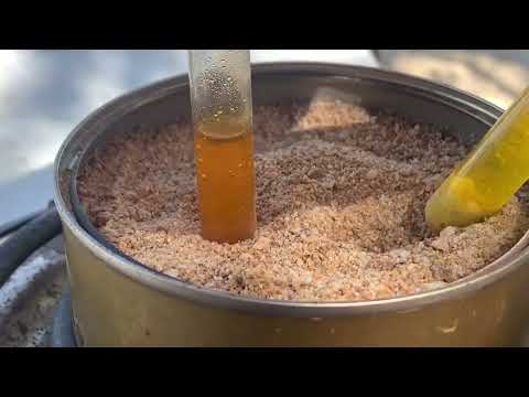 Testing qu’arc for gold with chemicals