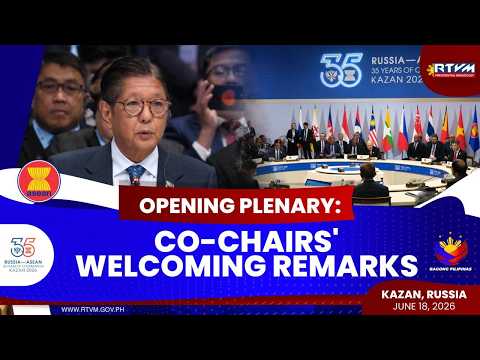 Opening Plenary: Co-Chairs’ Welcoming Remarks
