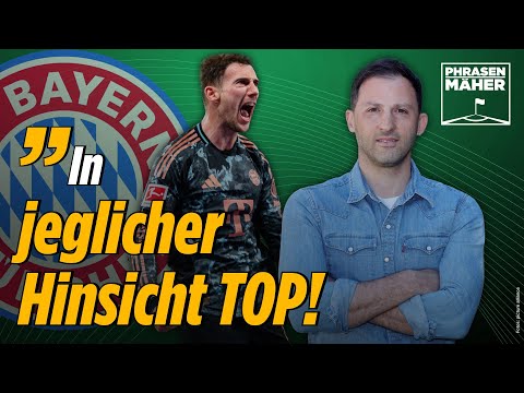 Domenico Tedesco schwärmt über Bayern-Star Leon Goretzka | Phrasenmäher (2/2) 