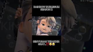 Download lagu SENYUMAN TERAKHIR GRAY...😱🥺😭😭😭 #kinara #jj #rainbowbubblegem 🤍💜🖤  siapa yg sedih nonton episode ini mp3