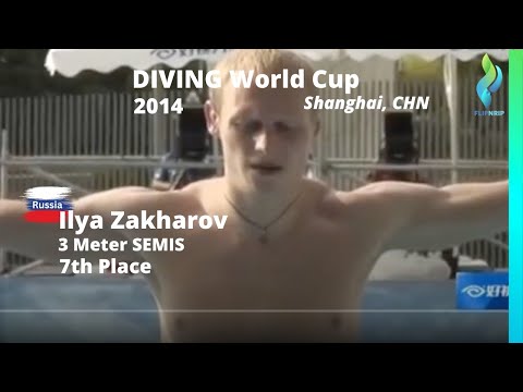 2014 Ilya Zakharov Russia Diving - World Cup Diving Men 3 meter - Илья Захаров
