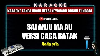 Download lagu Sai Anju ma au_versi caca batak_nada pria_karaoke version mp3